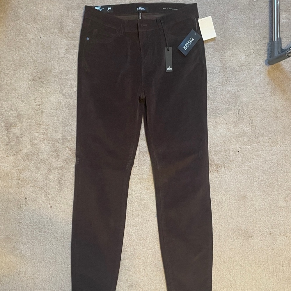 Buffalo David Bitton Dark Brown Skinny cords - Picture 2 of 3